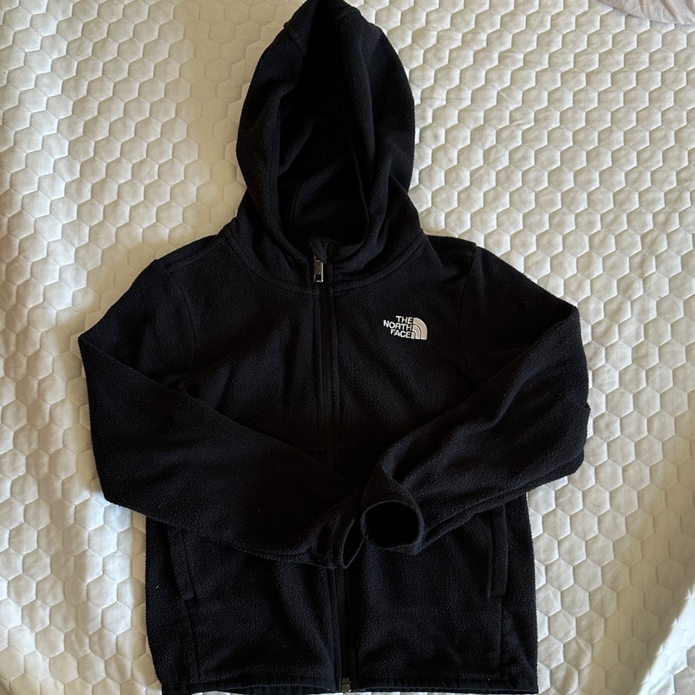 The North Face Kids Black Hooded Jacket